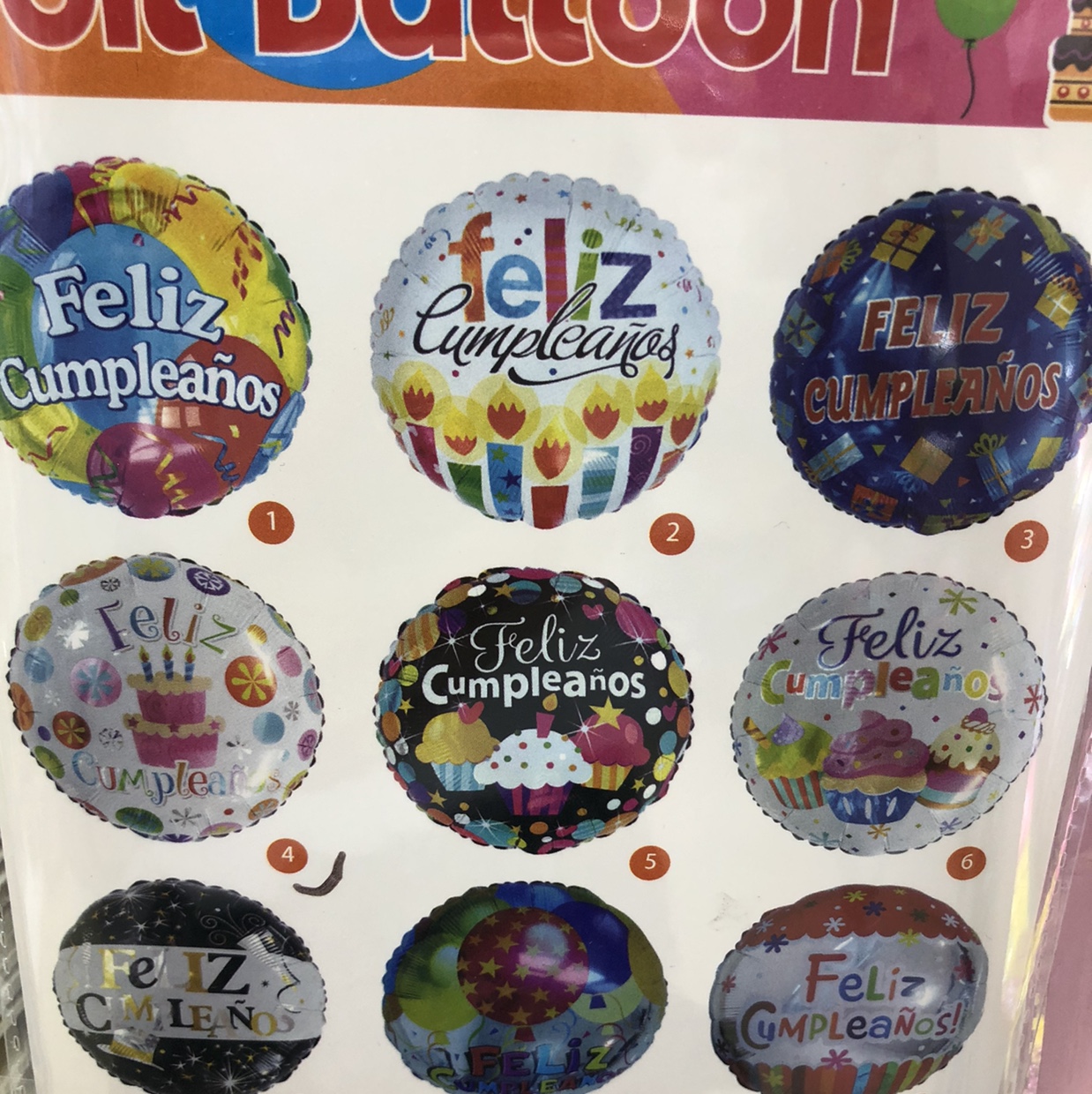 Round ball birthday series thumbnail