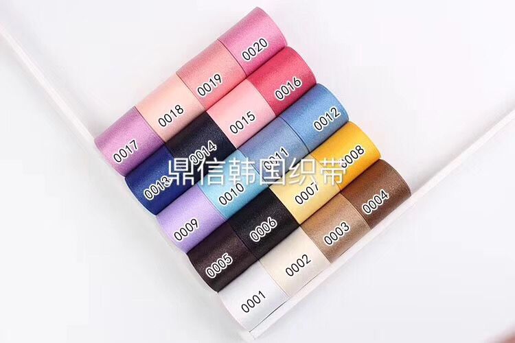 Korean premium AK26 fabric lace ribbon factory direct sales, export for 30 years Item Picture