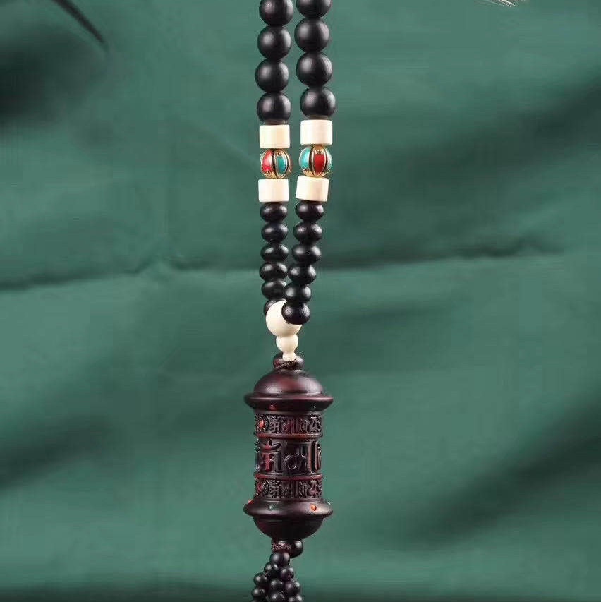 雷击木六字真言车挂产品图