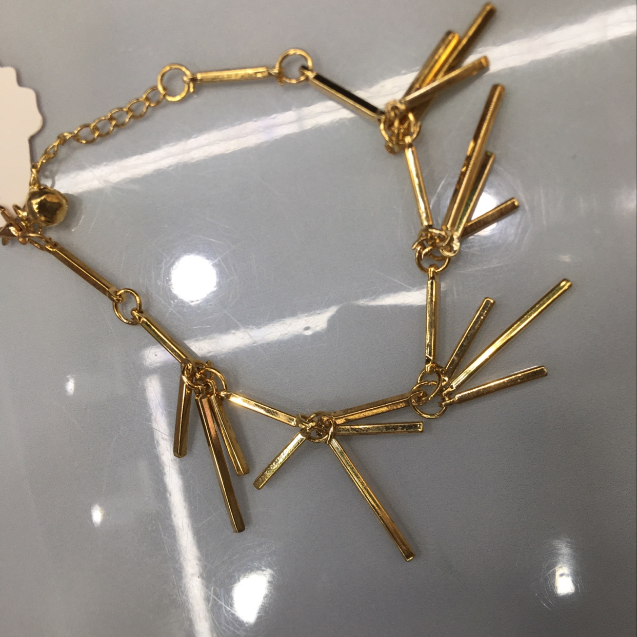 Korean fashion multi - shape metal bracelet combination thumbnail