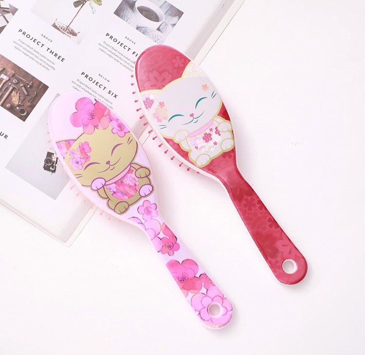 Cat print massage comb thumbnail