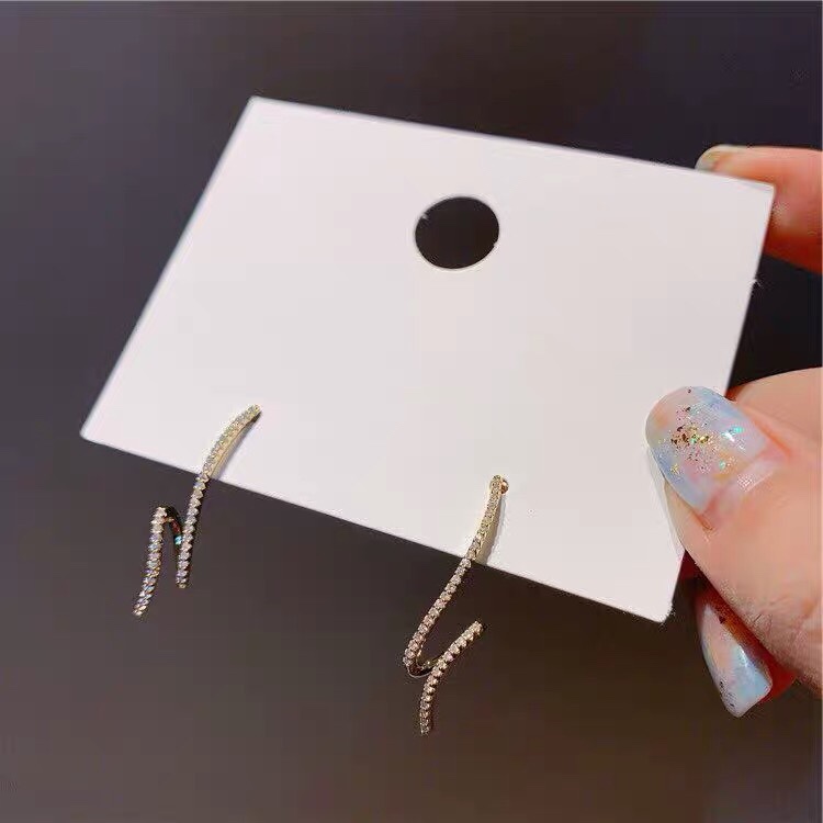 Hot style Korean fashion versatile ladies ear studs
