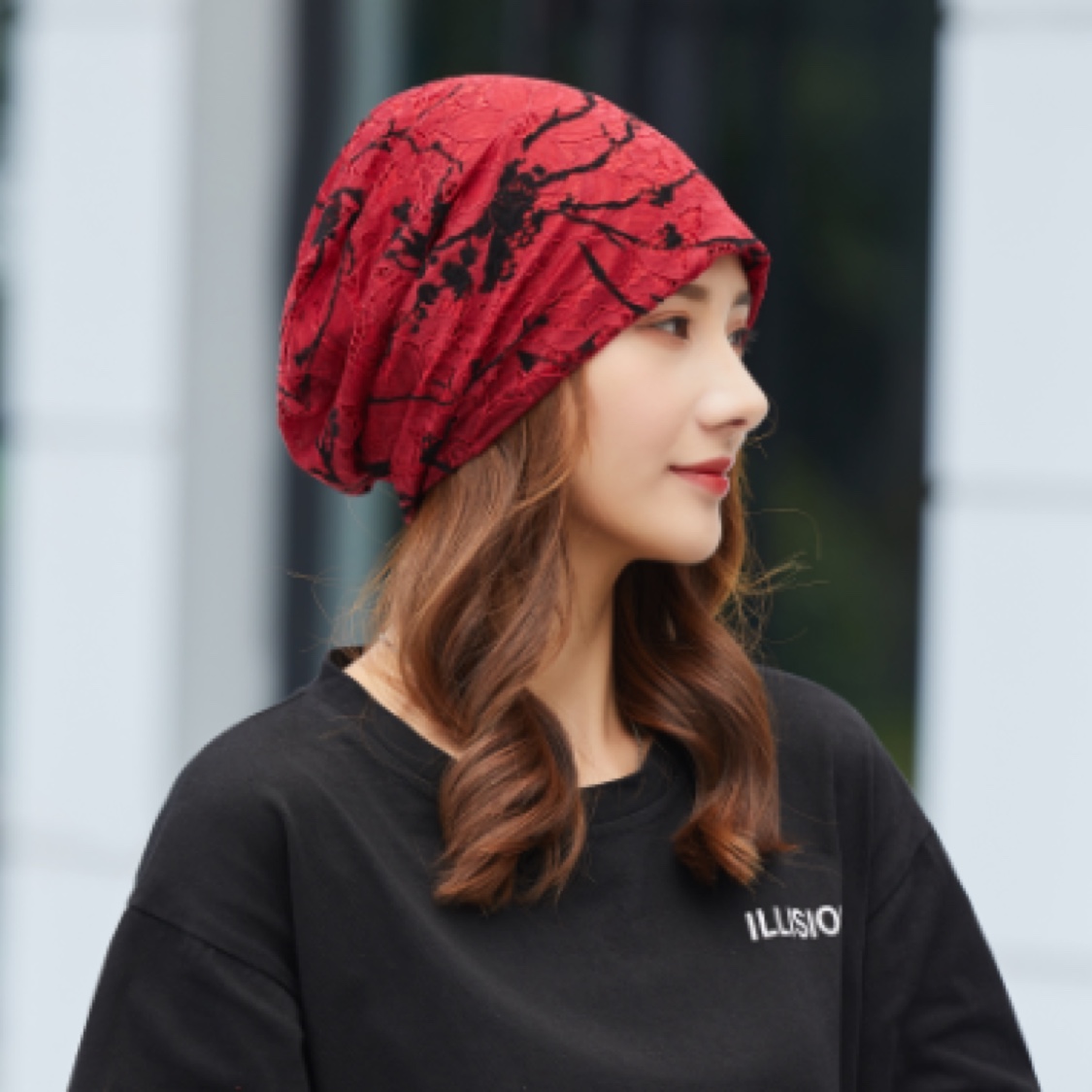 Headscarf hat, maternity hat, air conditioner hat undefined