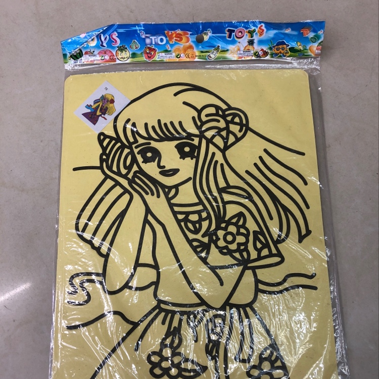粘纸画