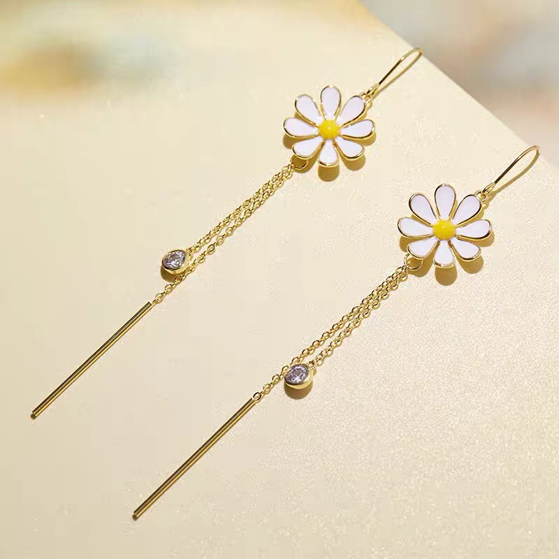 Hot style versatile little Daisy sunflower stud earrings