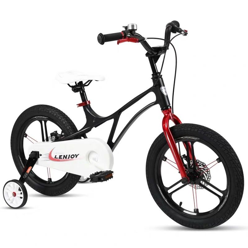 Lenjoy Kids bike boys and girls 4-6-8-10 years old baby buggy kids pedal bike disc brake thumbnail