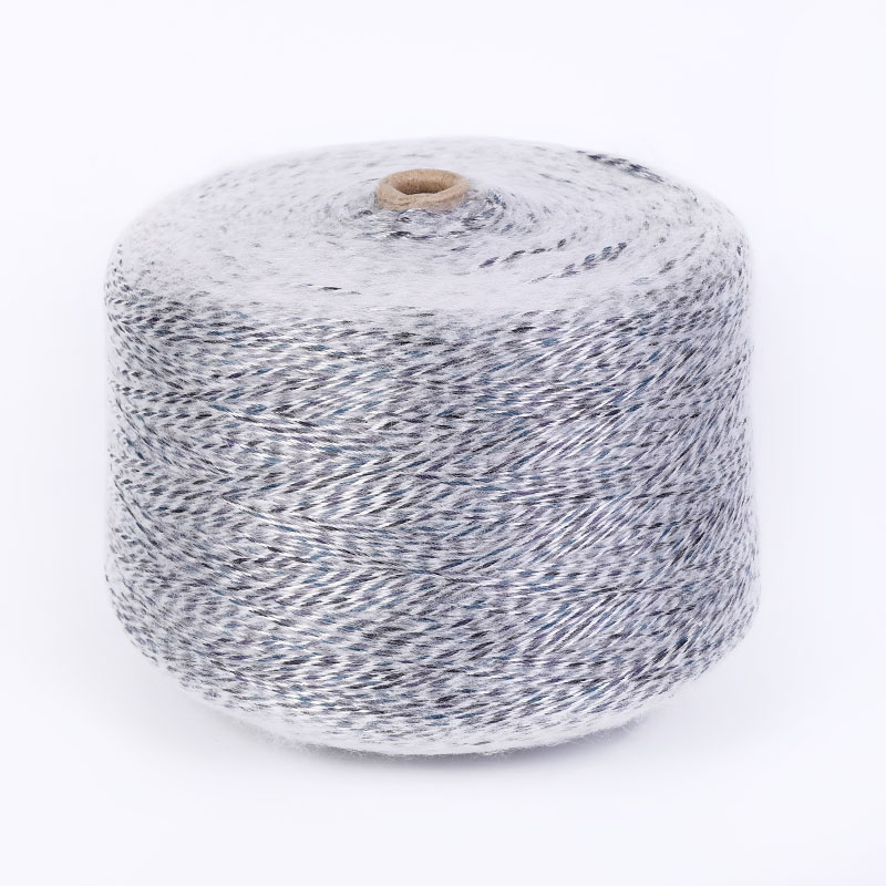 3.2-count color-spun segment dyed and sprayed wool yarn undefined