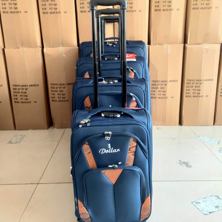 624-4 4pcs 2wheels luggage set
