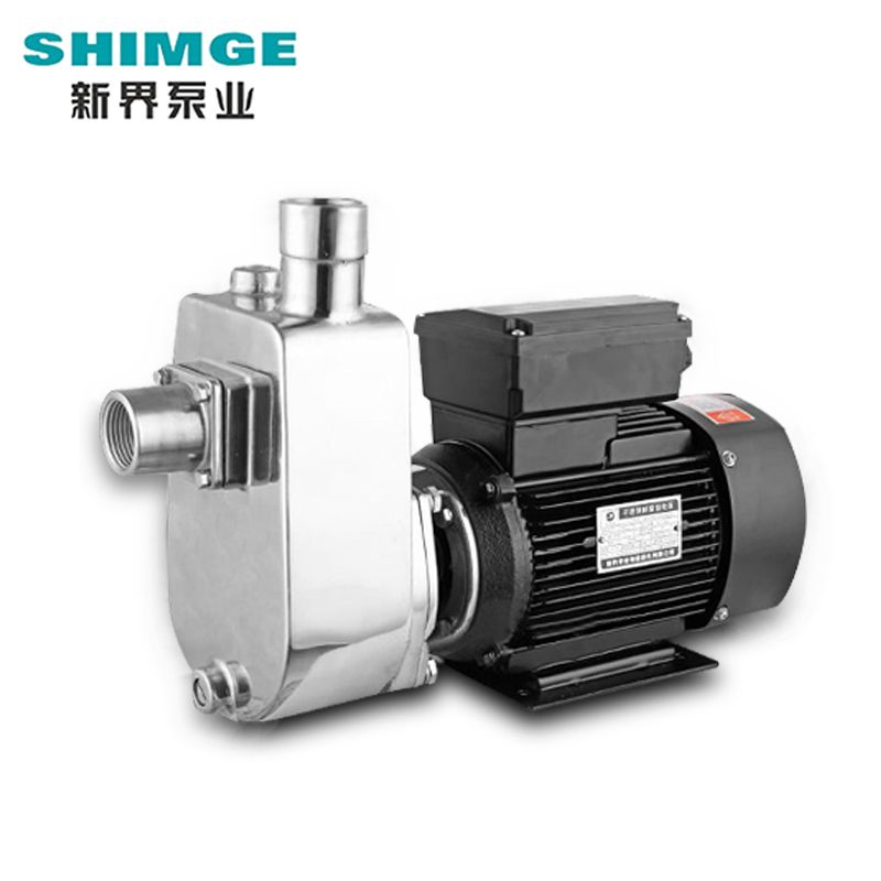 New Territories Pump Industry Wbzs 304 Stainless Steel Pipe Pump Corrosion Resistant Chemical Pump Self-Priming Pump Booster Pump Sewage Pump Application Scenario