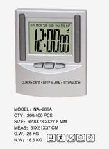 厂家直销 NAKO NA-288A 车载电子钟 迷你电子钟 小闹钟