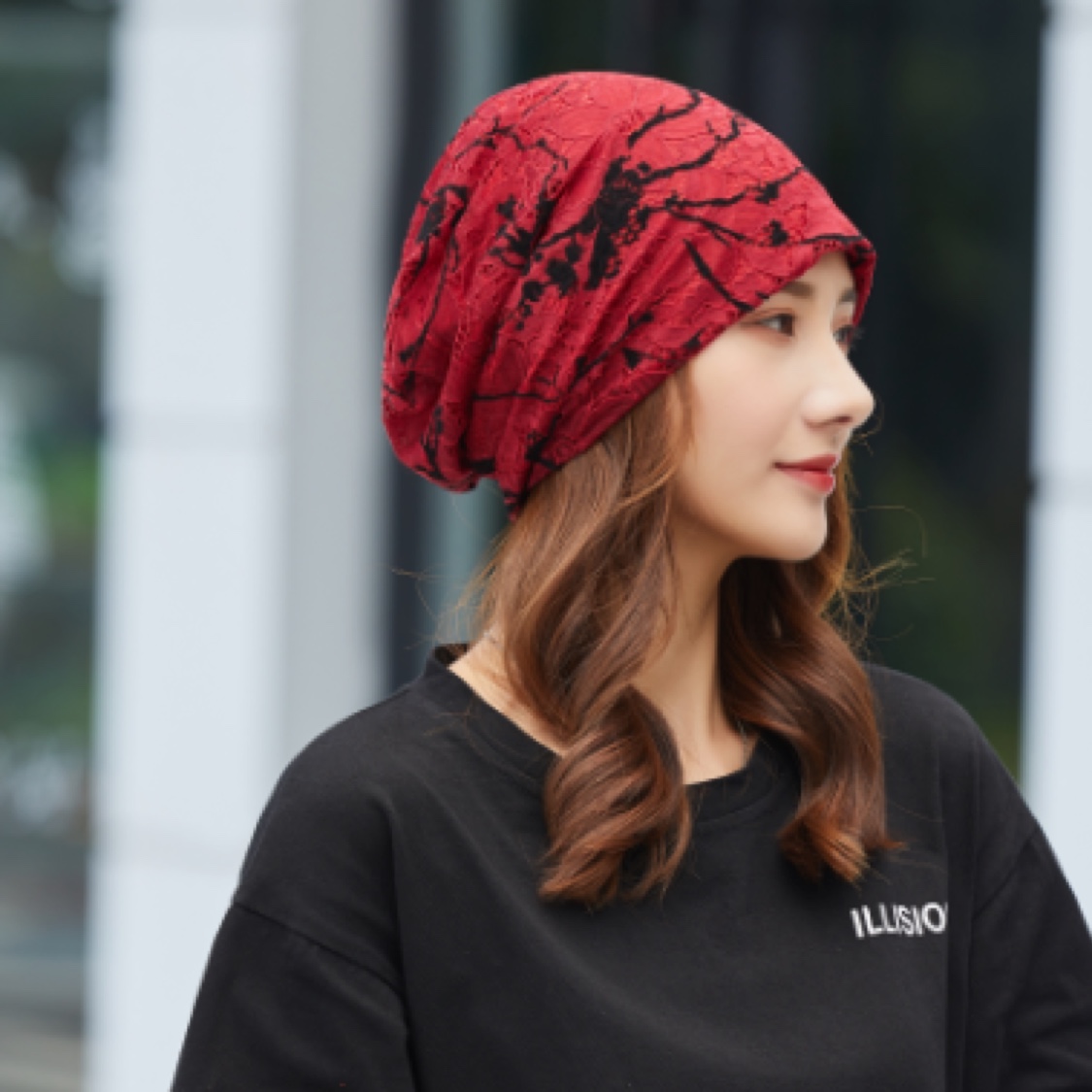 Headscarf hat, maternity hat, air conditioner hat