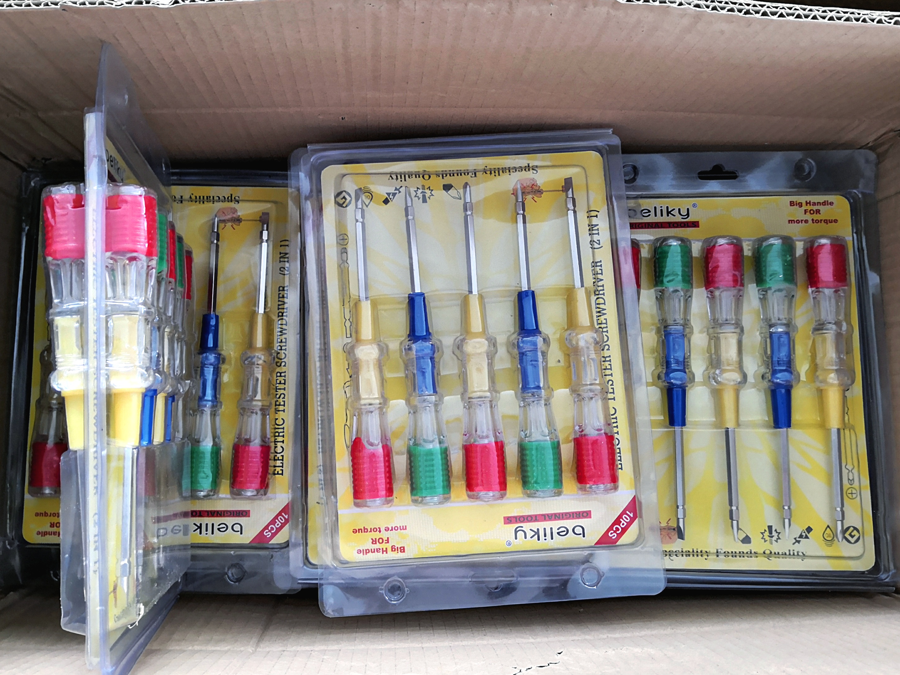 beliky两用电笔10PC十字一字换头螺丝刀详情6