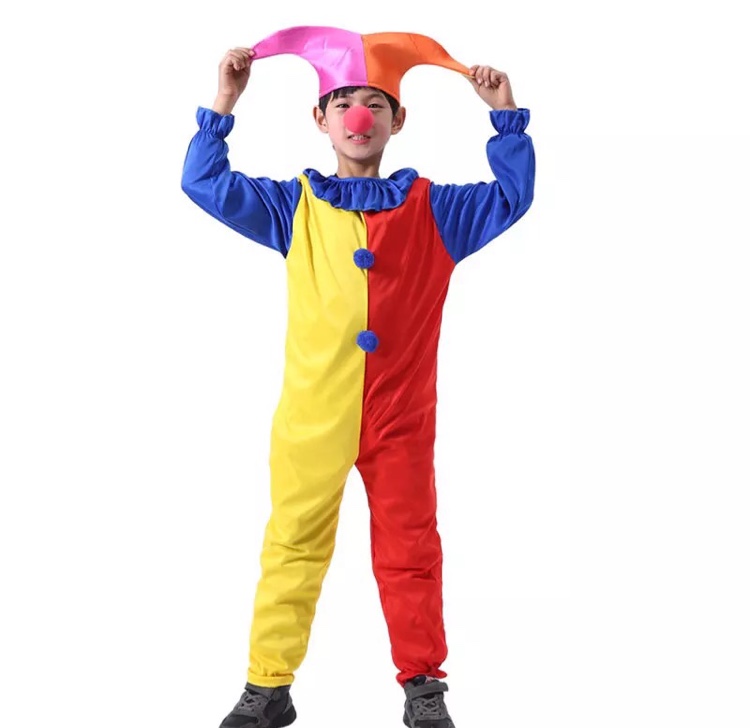Children's costume Clown suit costume party costume thumbnail