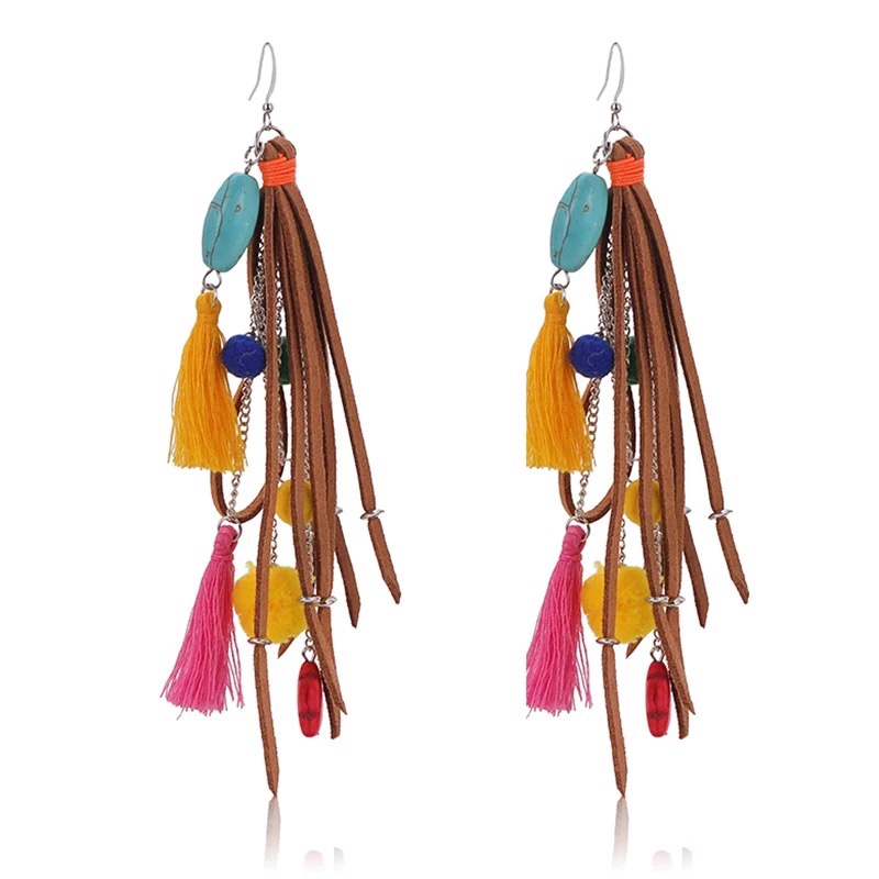 Ethnic exotic earrings