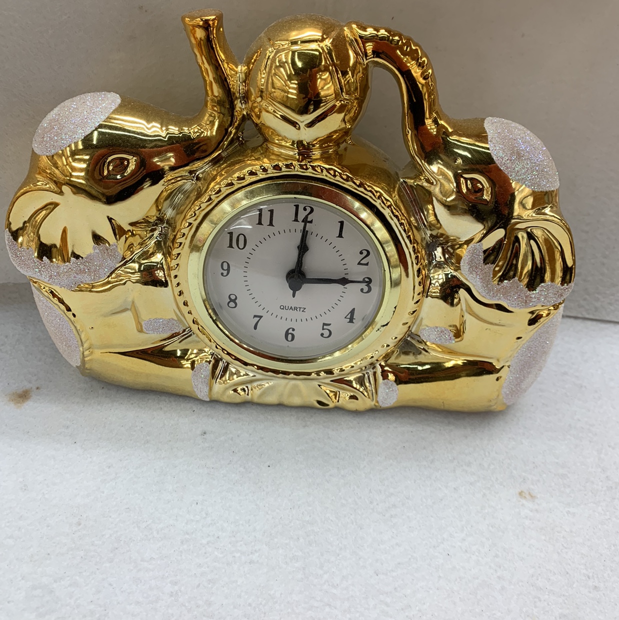 The elephant clock