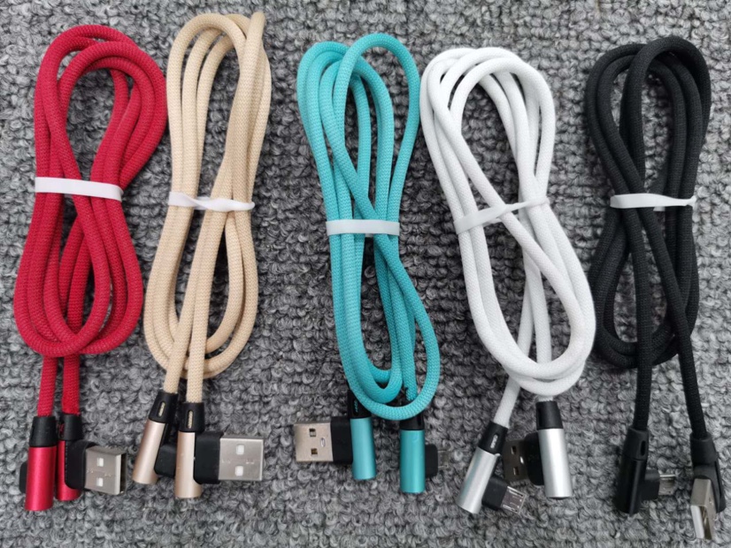 Double-curved Android charging cable details Picture