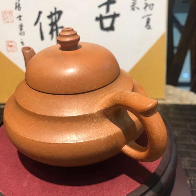 250ml紫砂步步高升紫砂范君华手工制作工艺品收藏品紫砂宜兴紫砂详情图3