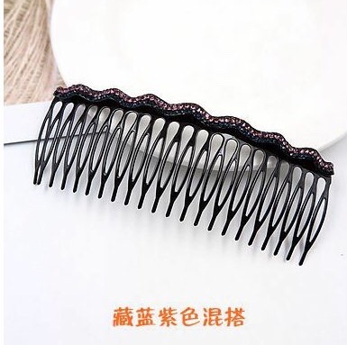 22 tooth iron double row bending point drill hair comb, multi-color optional, other colors contact customer service, not support retail thumbnail