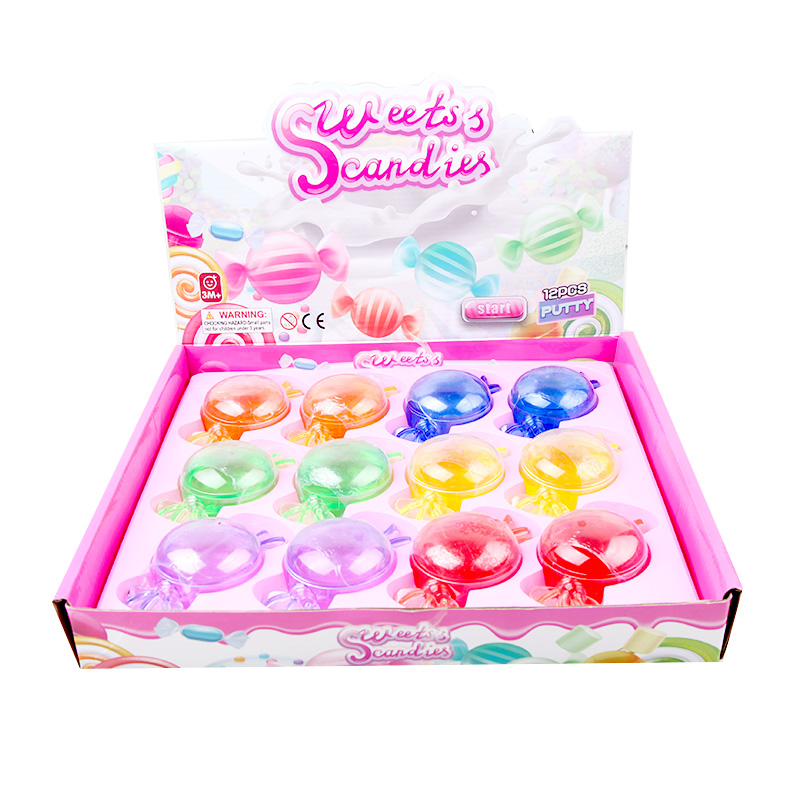 Manufacturers direct candy crystal clay children's toys