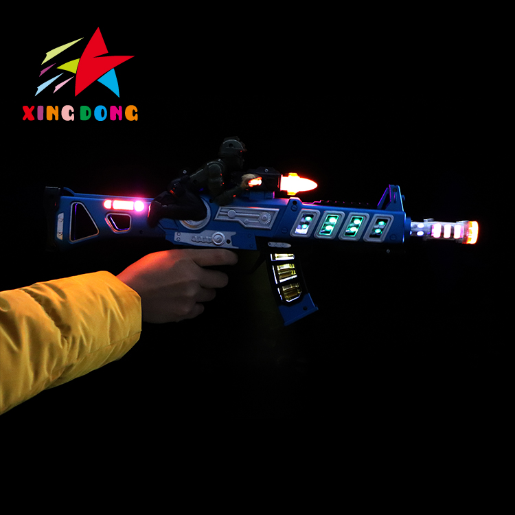 2020 nueva pistola de juguete eléctrica con sonido y luz detail image 2