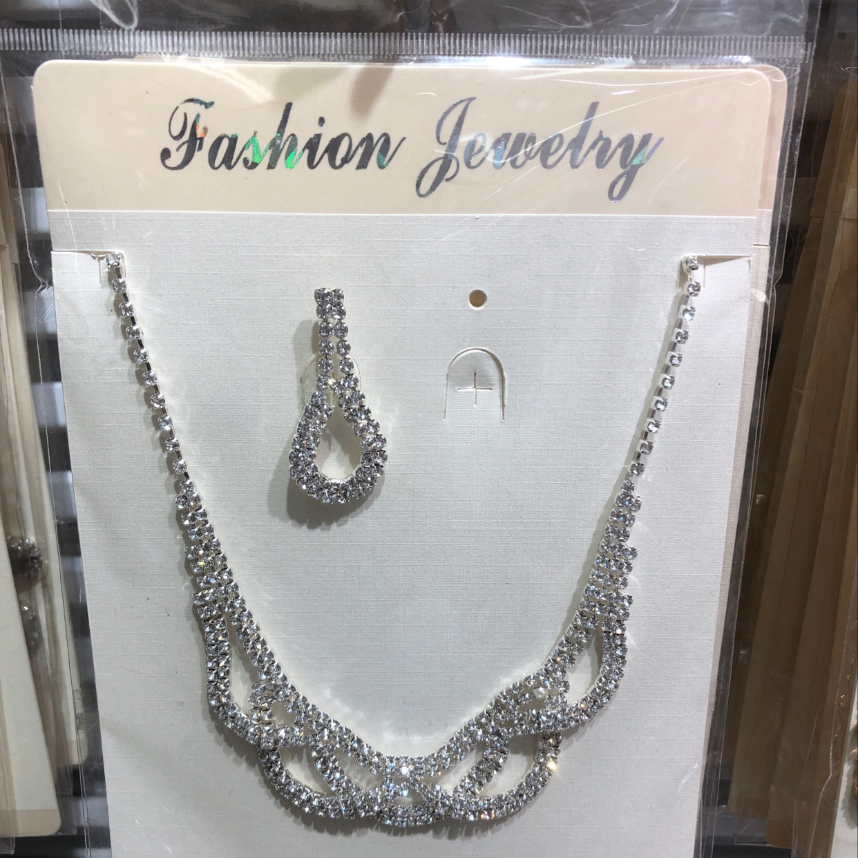 Rhinestone necklace
