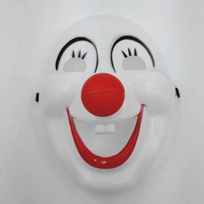 厂家直销 红鼻子小丑面具 万圣节化妆舞会面具小鬼装扮晚会道具详情图2