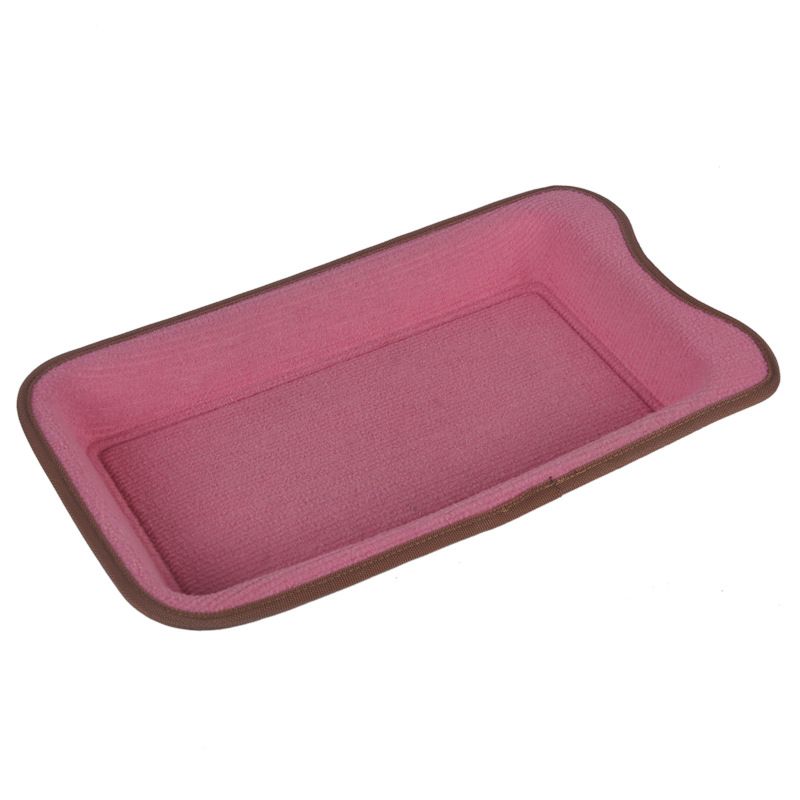 宠物用品 长方形猫抓板 猫窝 猫玩具 不掉渣绒毯磨爪子利器细节图