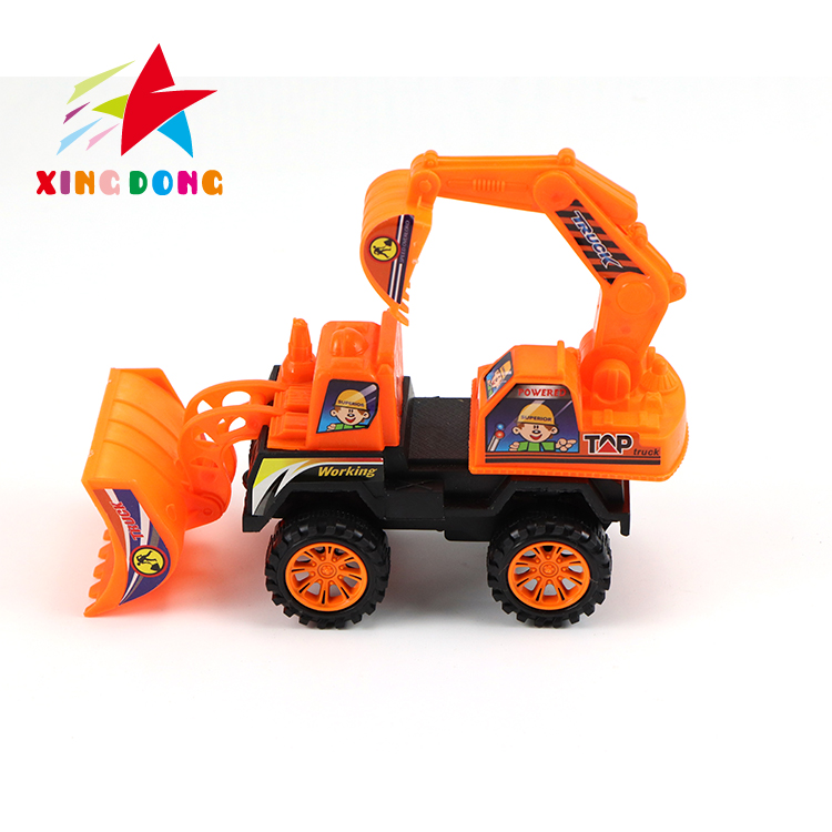 High-quality single OPP packaging for children's toy inertial engineering vehicles detail image 1