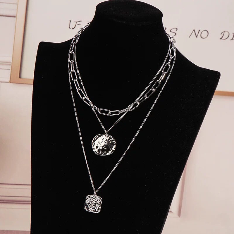 Hot style network more than combination of fine chain clavicle necklace thumbnail