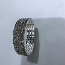 Five rows of bracelets
