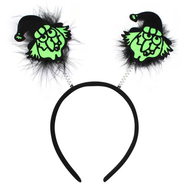 Halloween headbands, pumpkin headwear, adult and children's headbands, hair buckles, hair accessories, masquerade, ball props, performance Item Picture