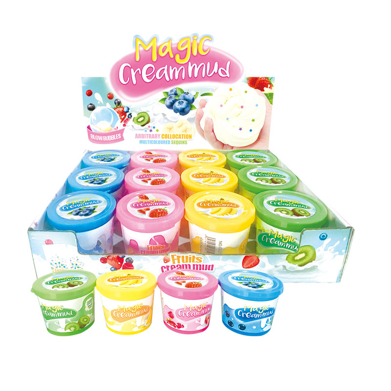 Cream fruit puffs are sold directly by manufacturers