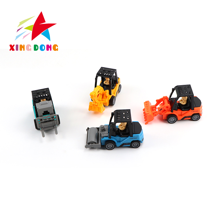儿童玩具 ABS材料 惯性工程车 混款混色详情图4