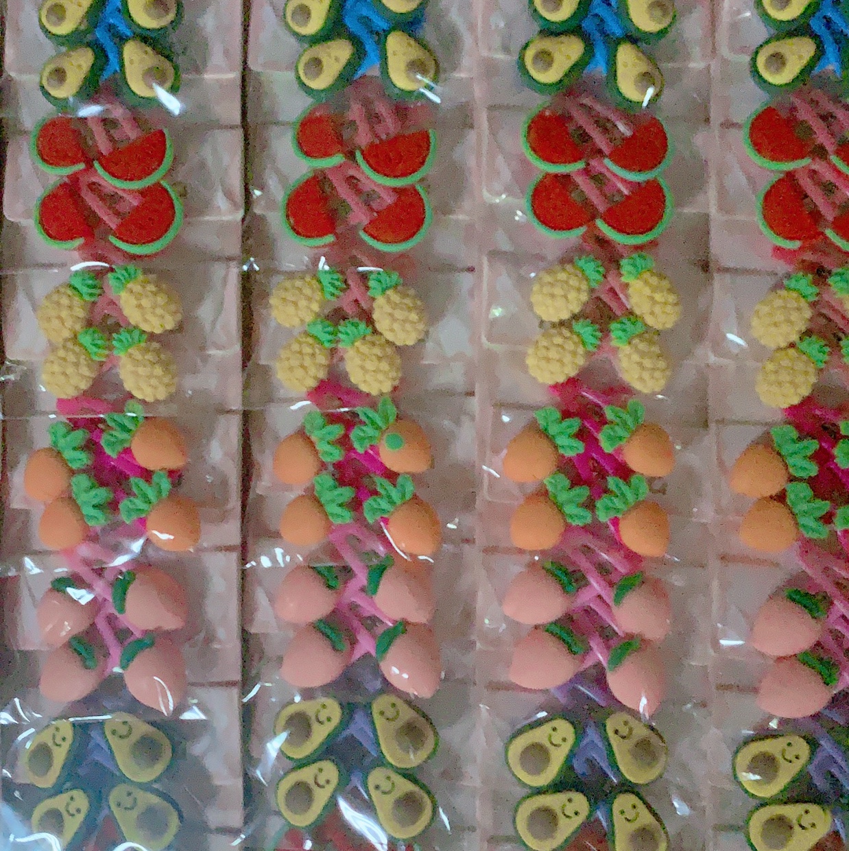 Children's accessories wholesale four clip cartoon fruit accessories wholesale thumbnail