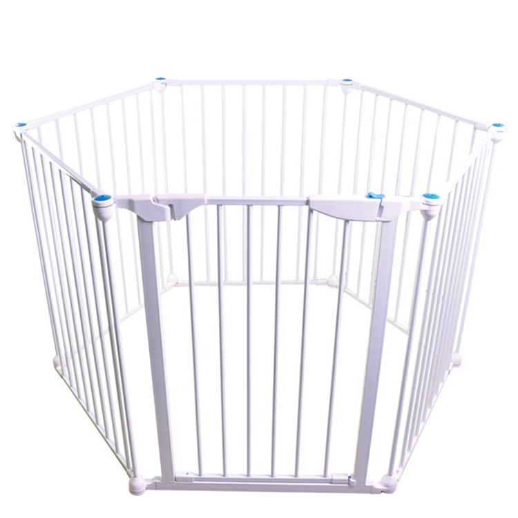 婴儿童安全门栏 围栏 狗栅栏 宠物安全门 儿童楼梯防护栏 门护栏详情图1