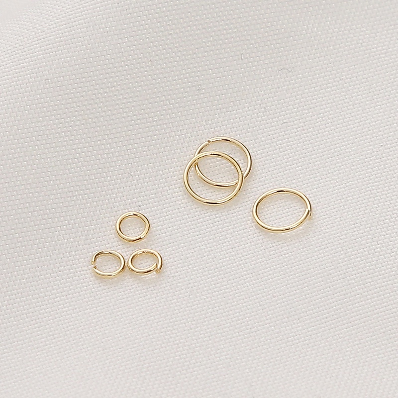 铜镀真金铜圈 佳世饰链配件A213-47141