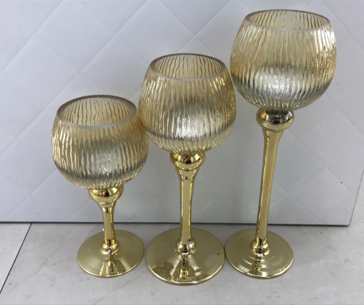 Glass candlestick Specification image