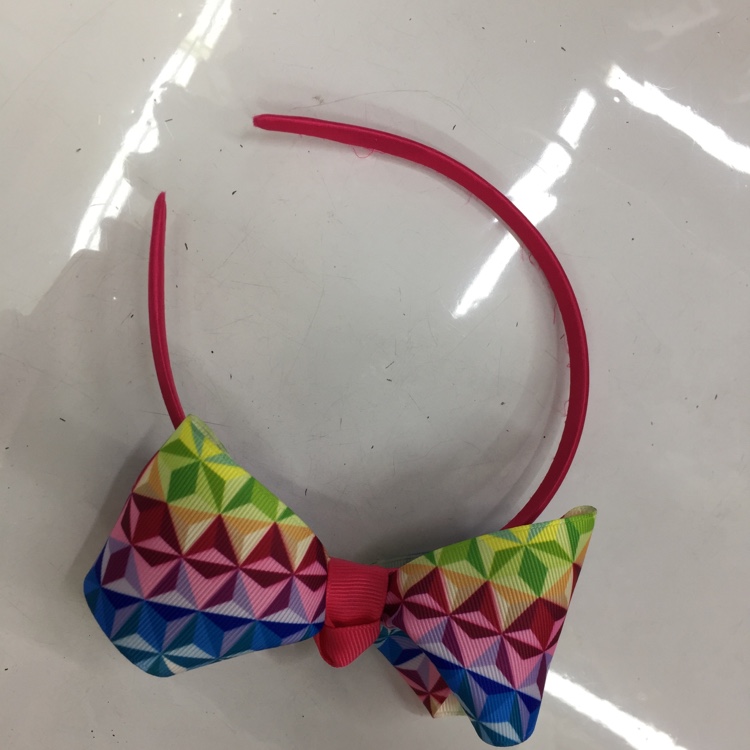 Hot European And American Bubble Flower 4Cm Children's Hair Buckle Rainbow Bulk Buckle Lbv055 Specification drawing