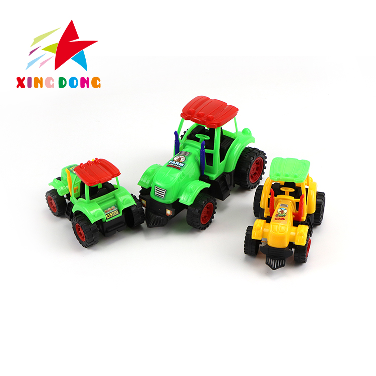 Children's toy inertial farmer cart is packaged in a single OPP bag detail image 5