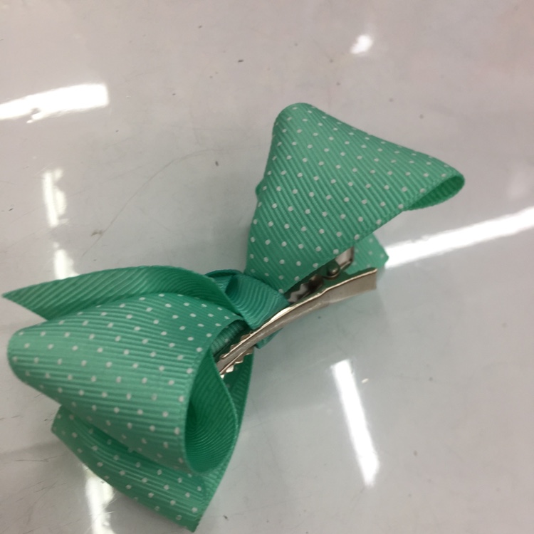 European And American Children's Hairpin Side Clip 2.5Cm Ribbed Bubble Flower Multicolor Warped Flower Lbv298 Specification drawing