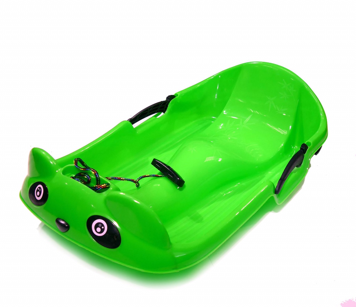 小熊猫滑雪板儿童加厚耐磨滑草板滑沙板成人滑雪板 滑雪片 滑草片 滑草垫 滑沙草坪垫图