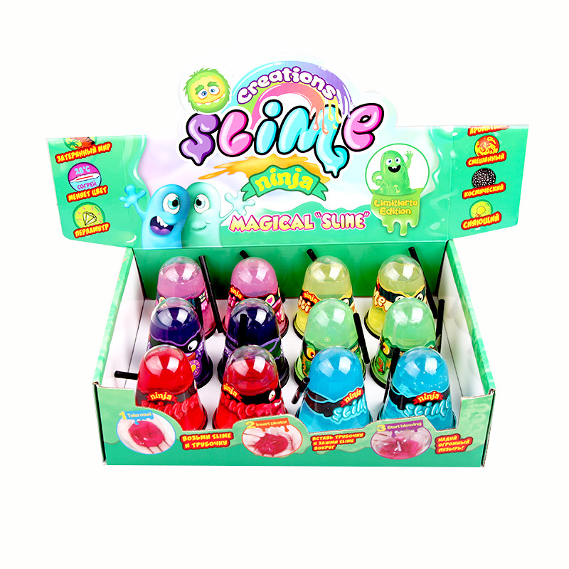 Manufacturer sells ninja Crystal mud toys to children thumbnail