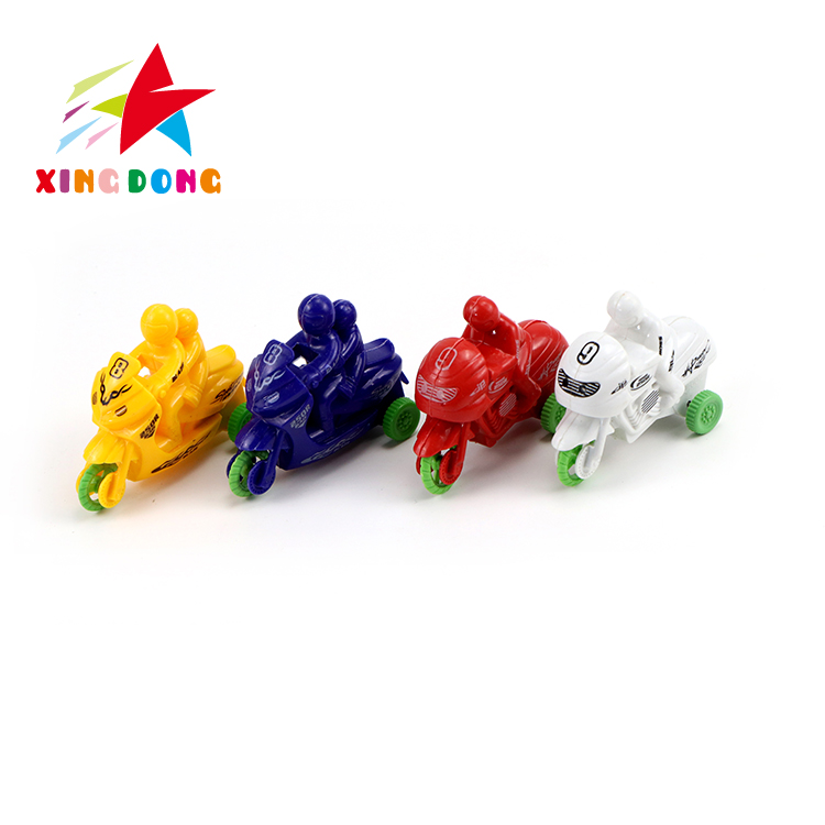 Children's toy, rebound motorcycle, single opp packaging, mixed color packaging detail image 3