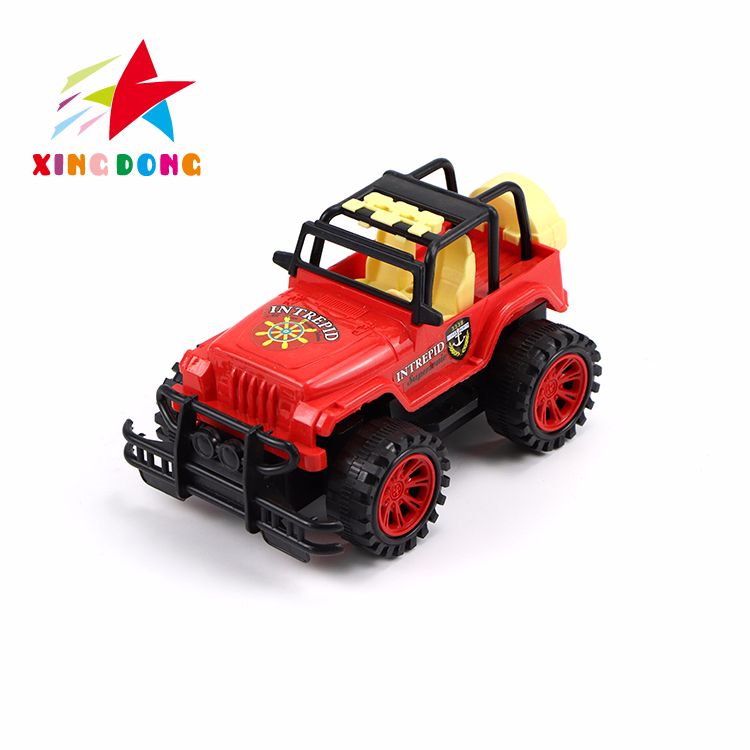 Children's toy inertia high-quality jeep mixed color single opp packaging