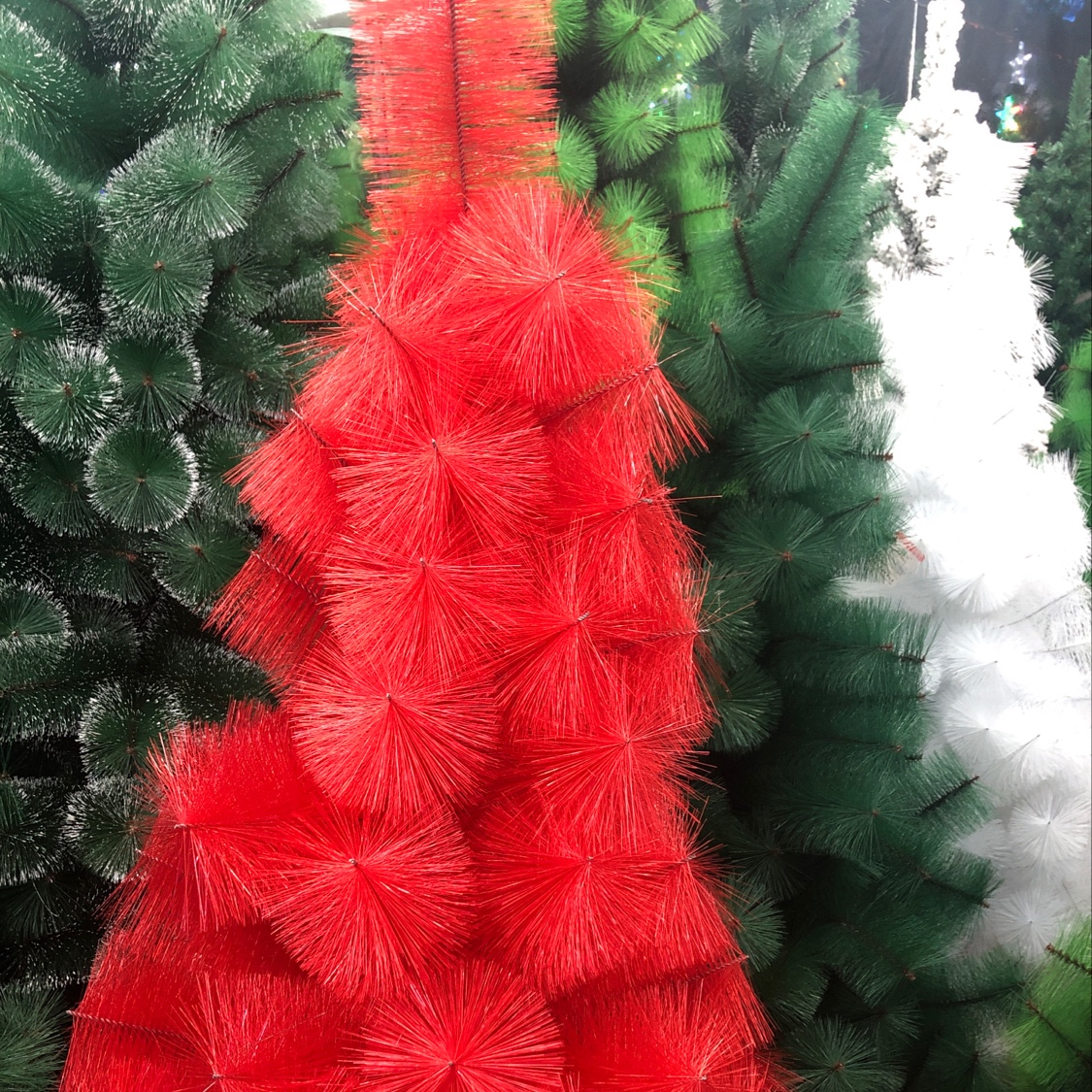 Festive Christmas tree