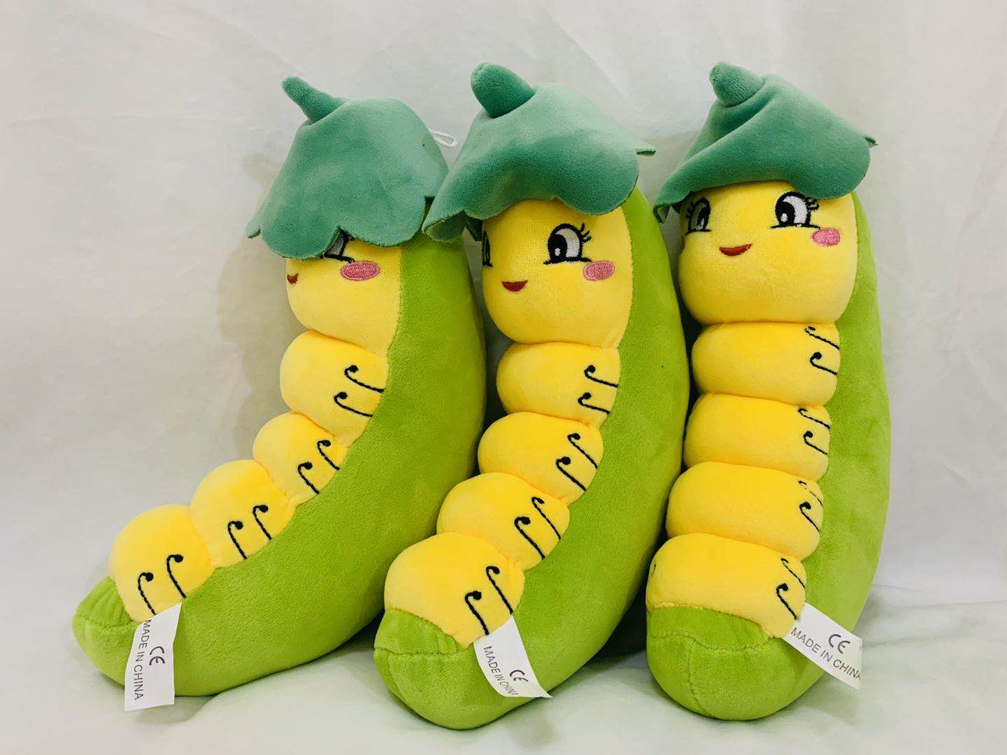 Wholesale of high-quality soft lotus leaf bug plush toys and plush figurines