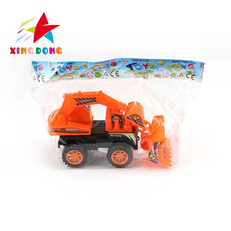High-quality single OPP packaging for children's toy inertial engineering vehicles detail image 2