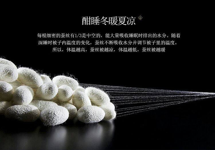 三农家纺新品四季被芯蚕丝被夏凉被空调薄被子丝绸春秋印花双人夏被，量大丛优。详情图6
