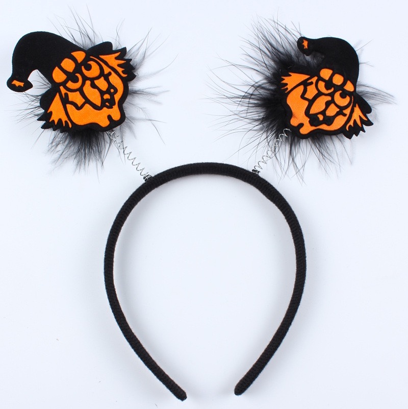 Halloween headbands, pumpkin headwear, adult and children's headbands, hair buckles, hair accessories, masquerade, ball props, performance undefined