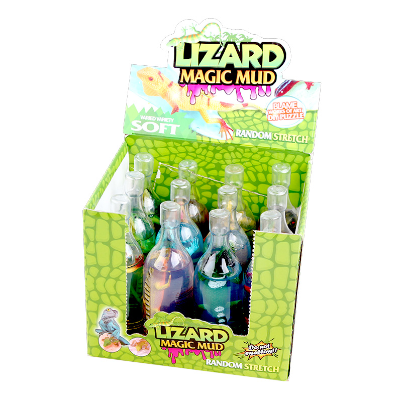 Manufacturers sell children's lizard crystal mud toys